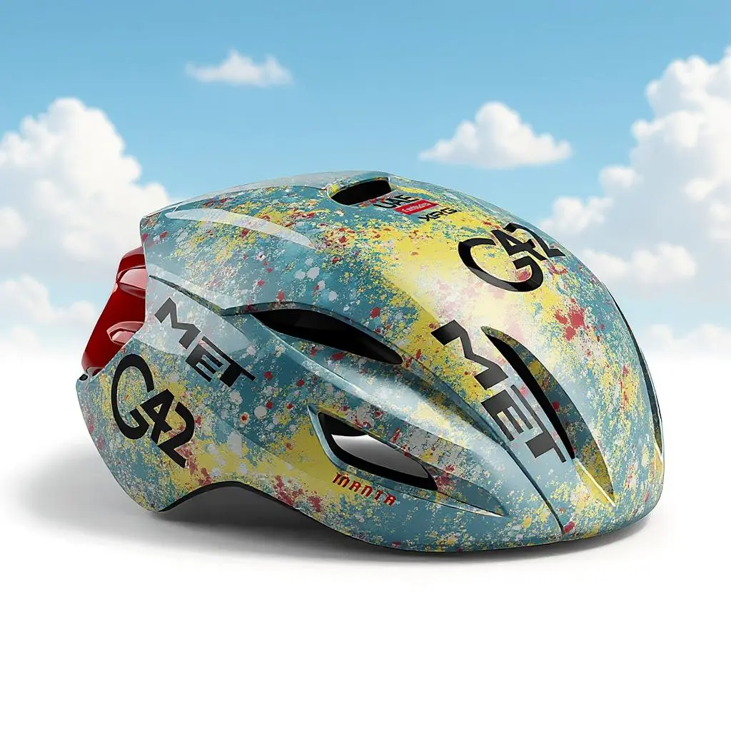 Helmet design by Kenji Okada
